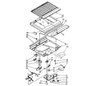 Kenmore 1068768896 compartment separator parts diagram