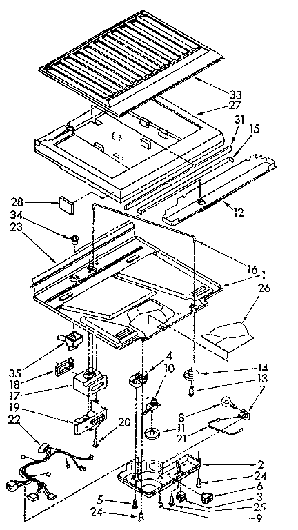 COMPARTMENT SEPARATOR PARTS