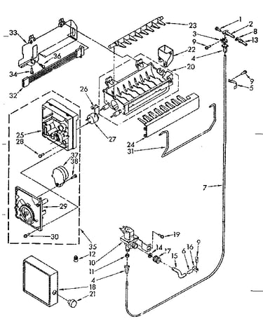 Icemaker parts