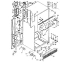 Kenmore 1068770383 cabinet parts diagram