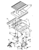 Compartment separator and control parts