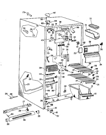 Freezer section