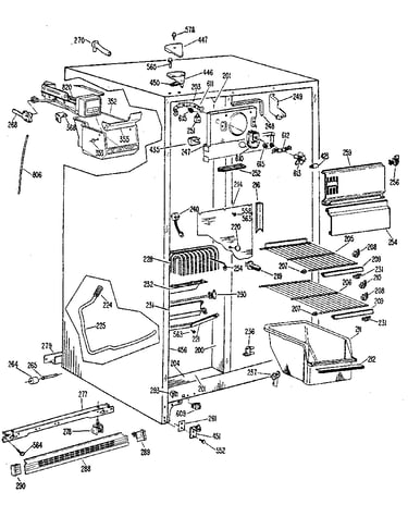 Freezer section