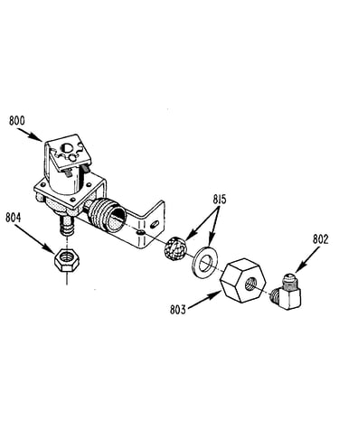 Wr57x0090 water valve assembly