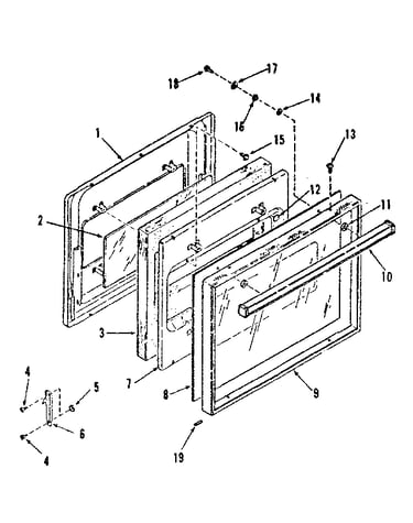 Oven door