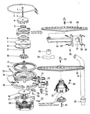 Motor, heater, and spray arm details