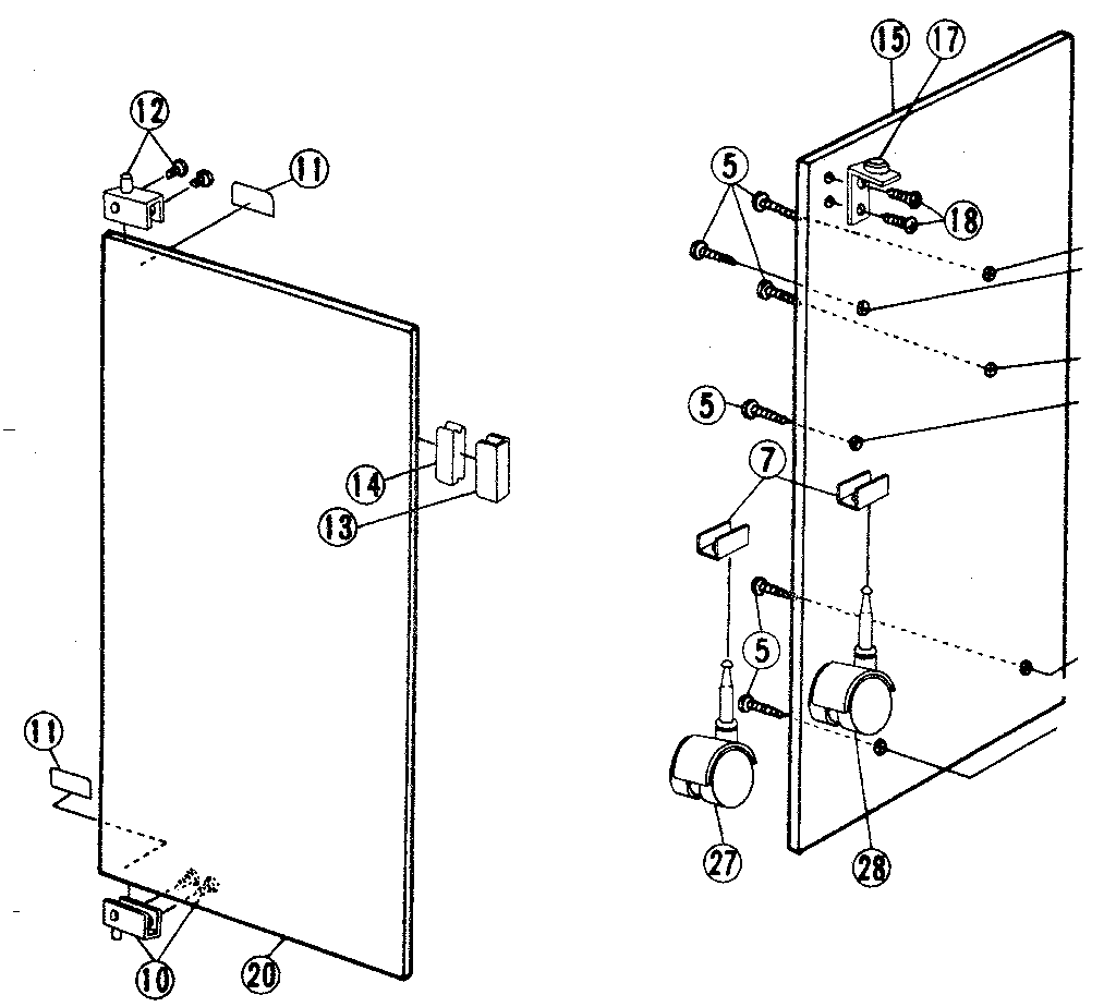 DOOR ASSEMBLY