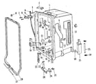 Kenmore 5871436583 tub details diagram