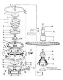 Motor, heater and spray arm details