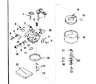 Craftsman 143784042 carburetor diagram