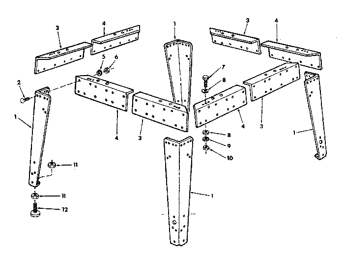 Leg set