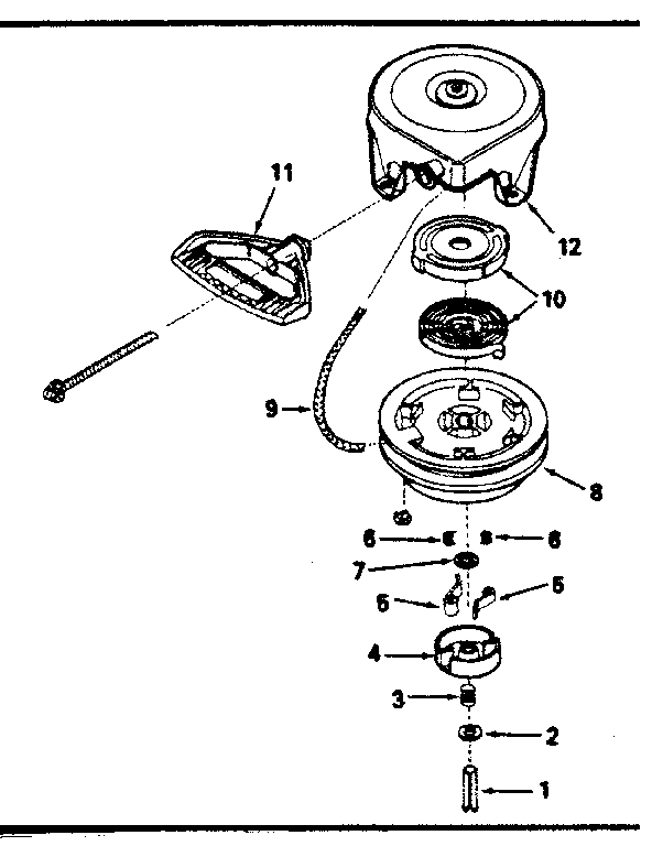 REWIND STARTER NO. 590630