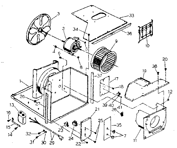 Electric system and air handling parts