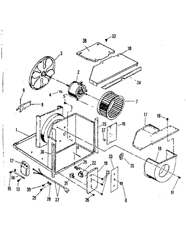 Electrical system and air handling parts