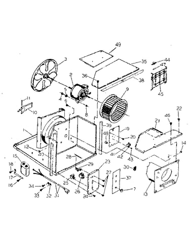 Electrical system and air handling parts