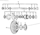 Sears 50247553 rear hub diagram