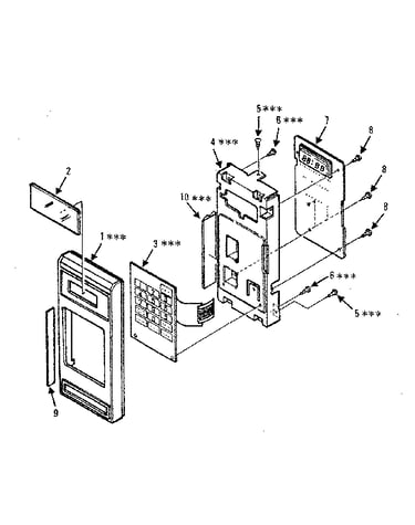 Control panel parts