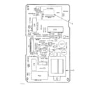 Kenmore 5678821380 power and control circuit board no. 14455 diagram