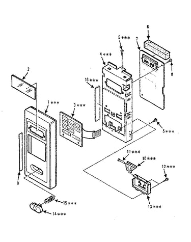 Control panel parts