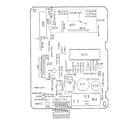 Kenmore 5658821880 power and control circuit board no. 14463 diagram