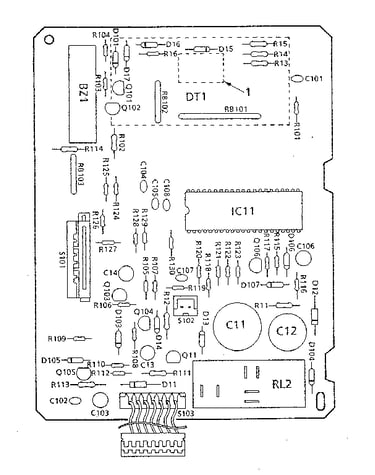 Power and control circuit board no. 14463