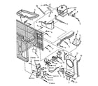 Kenmore 5668842580 switches and microwave parts diagram