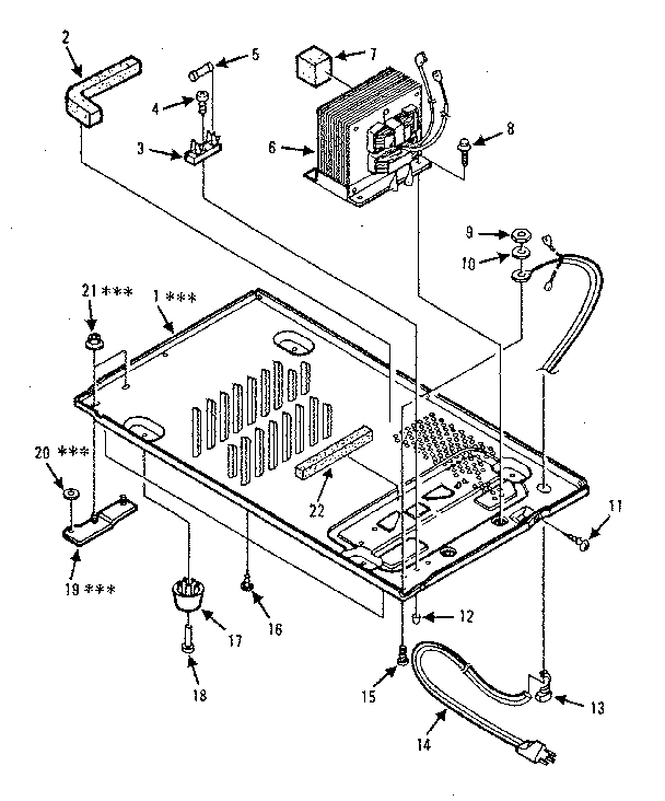 MICROWAVE PARTS