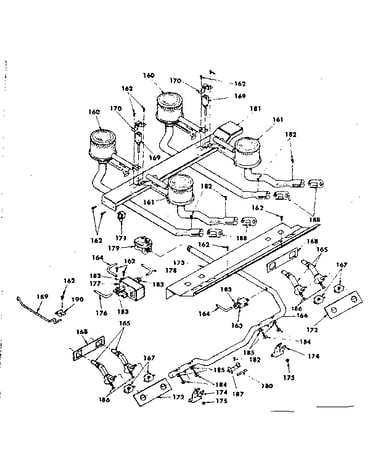 Burner section
