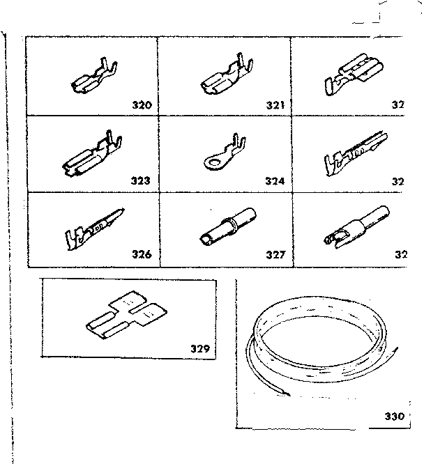 Wiring and wiring terminals