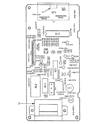 Power and control circuit board