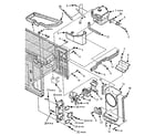 Kenmore 5668862780 switches and microwave parts diagram