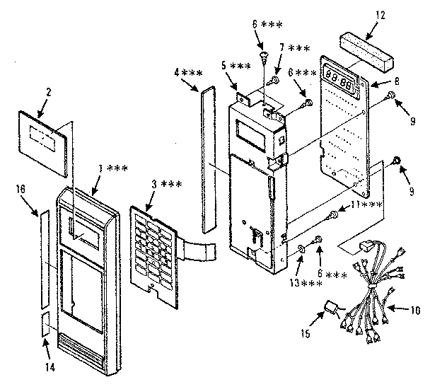 CONTROL PANEL PARTS