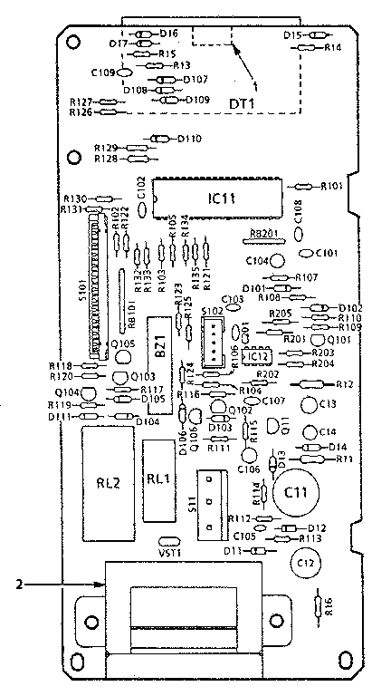 POWER AND CONTROL CIRCUIT BOARD