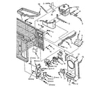 Kenmore 5668862880 switches and microwave parts diagram