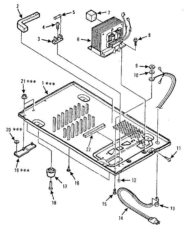 MICROWAVE PARTS