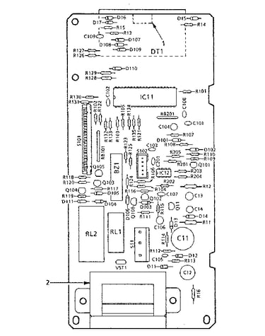Power and control circuit board