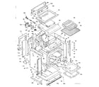 Kenmore 6283538251 body assembly diagram