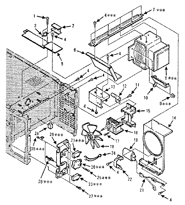 Switches and microwave parts