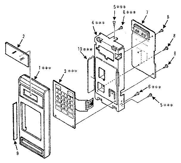 Control panel parts