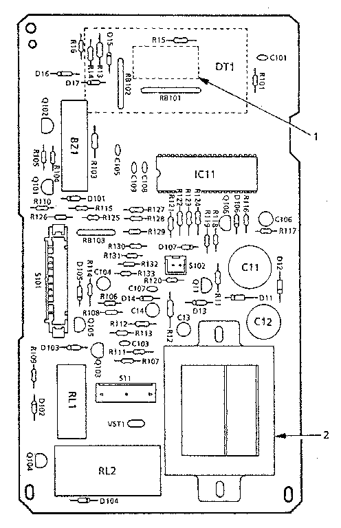 Power and control circuit board