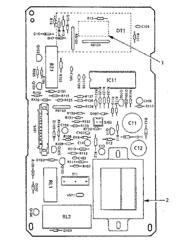 Power and control circuit board