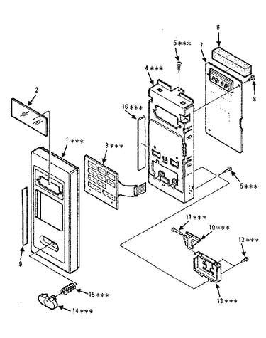 Control panel parts