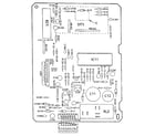 Kenmore 5678821780 power and control circuit board diagram