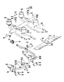 Top burner assembly