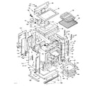 Kenmore 6283567811 body assembly diagram