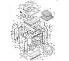 Kenmore 6283567814 body assembly diagram