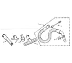 Kenmore 8605417000 hose and attachment parts diagram