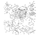 Kenmore 9119858511 lower body section diagram