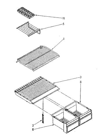 Shelf parts