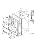 Refrigerator door parts